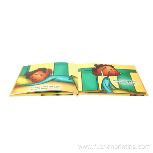 Hardcover children board book printing custom book